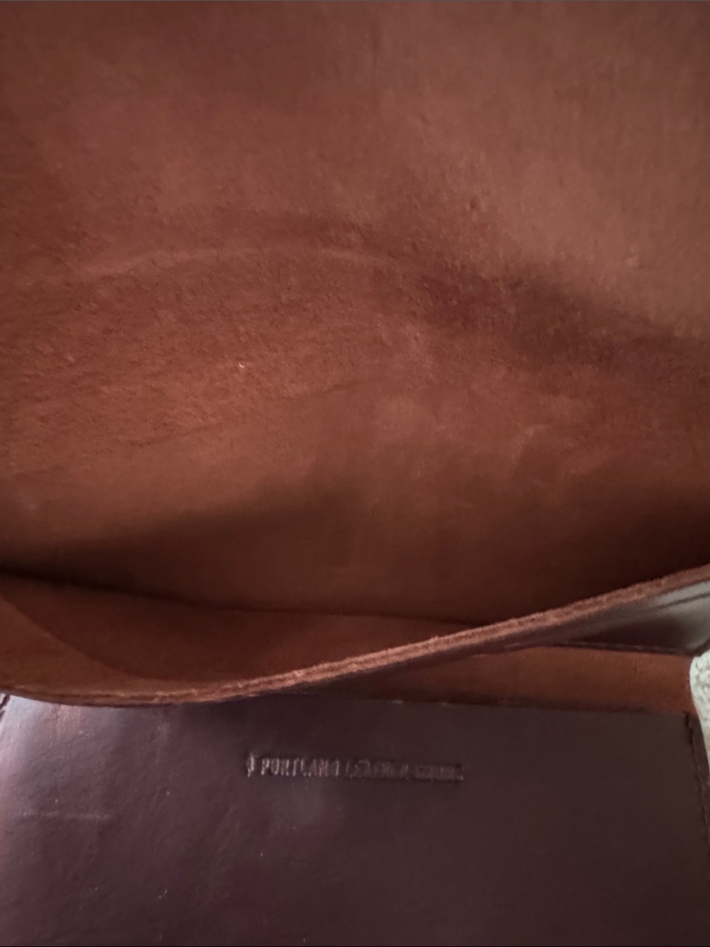 Portland Leather Brown Rancher Wallet - Picture 11 of 15